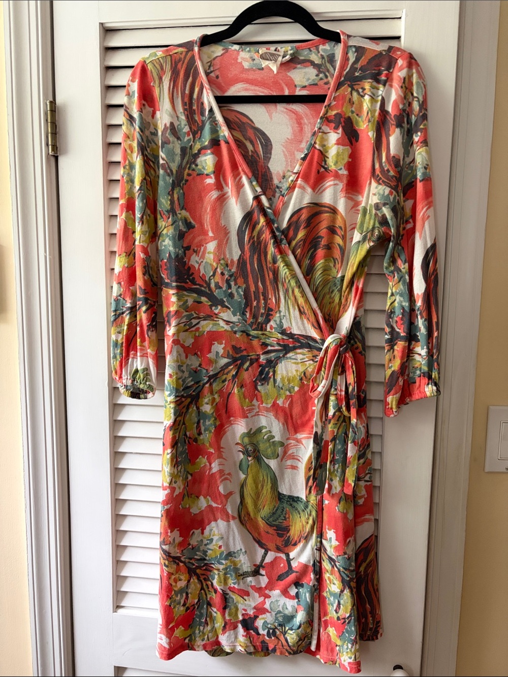 Anthropologie Lillka rooster robe